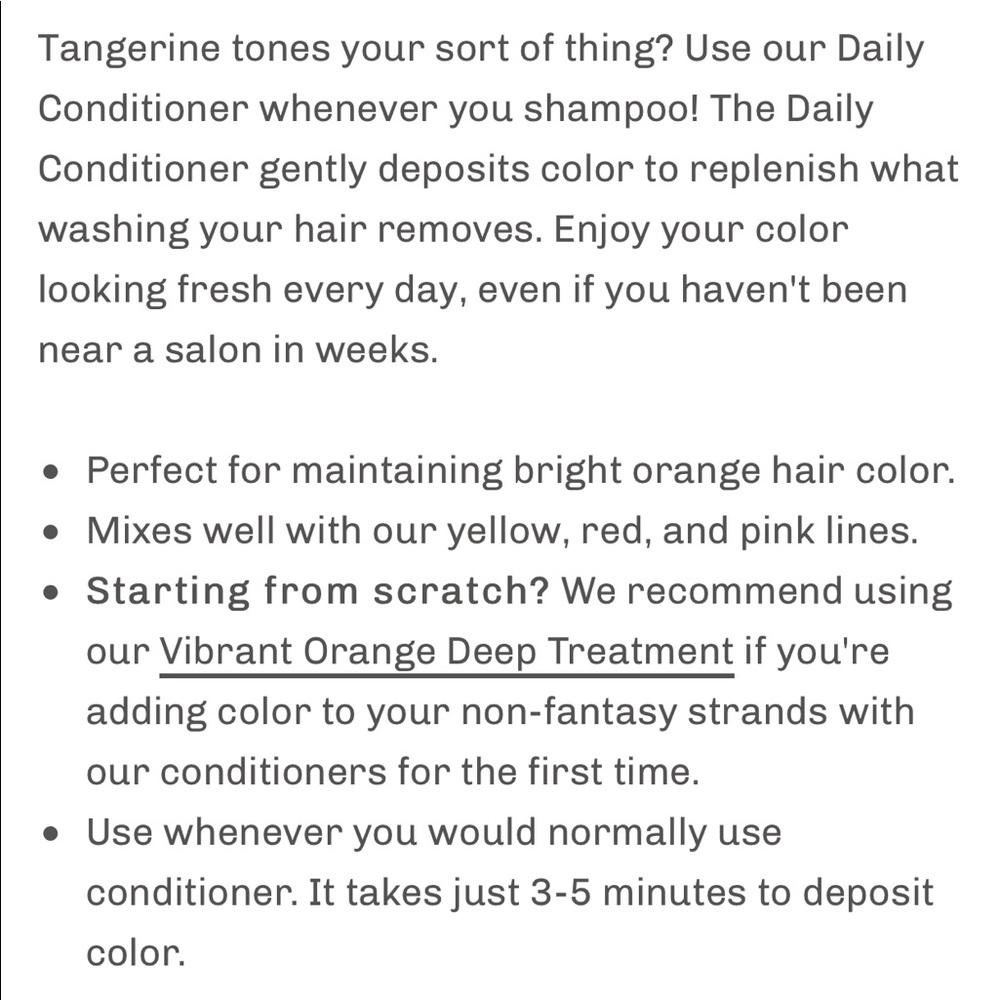Overtone vibrant orange brand new bottles - Picture 3 of 4